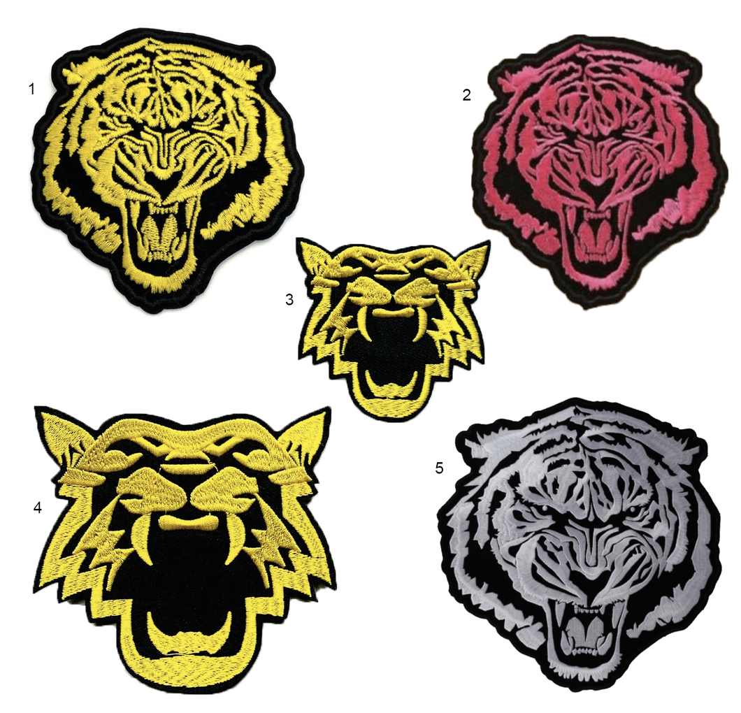 LION AND TIGER PATCHES